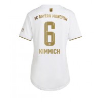 Bayern Munich Joshua Kimmich #6 Fotballklær Bortedrakt Dame 2022-23 Kortermet